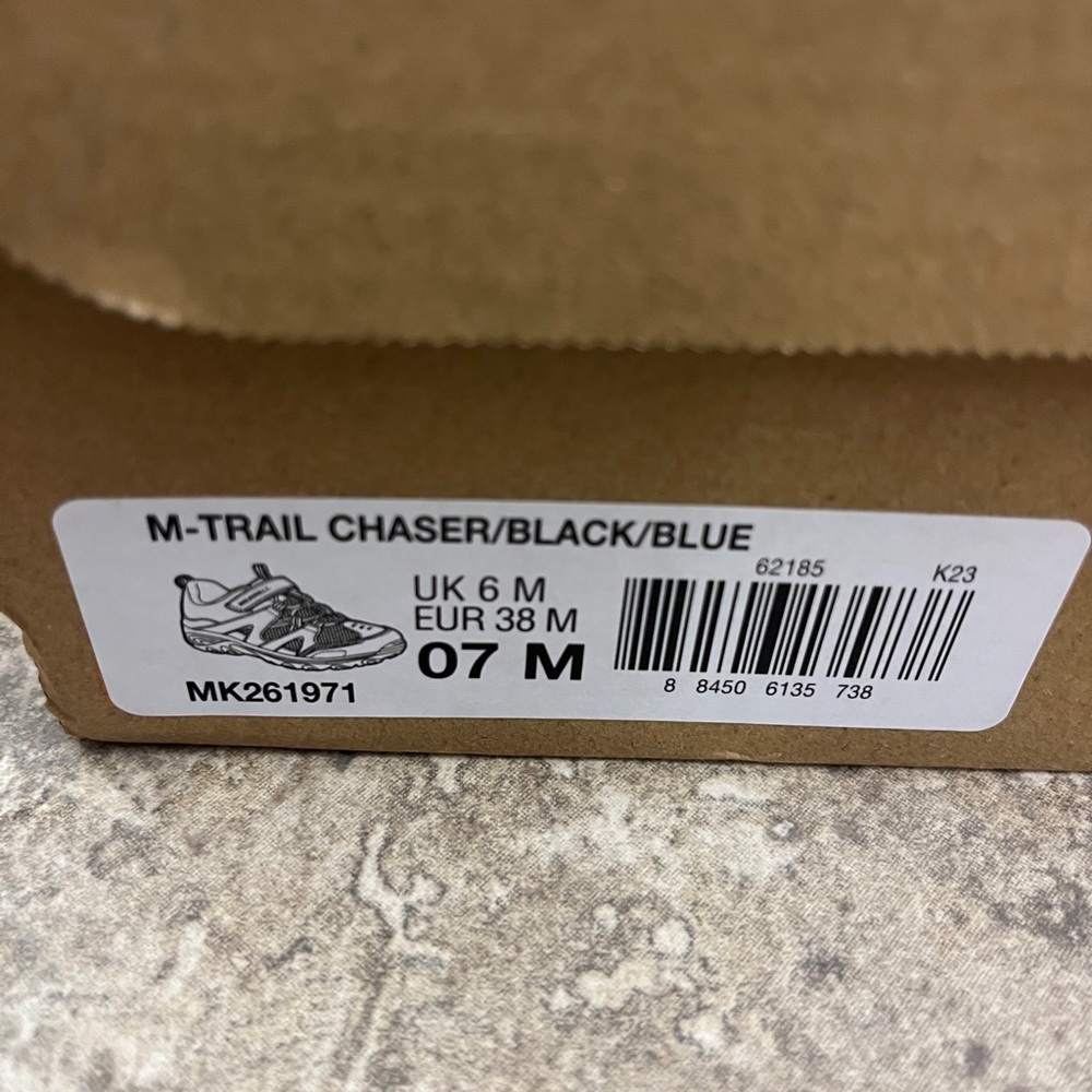 Merrell Kids' Black and Gray Trail Hiking shoes - Picture 5 of 6